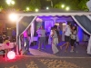 Spiaggia e luci a festa