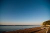 Tramonto Spiaggia con mare calmo