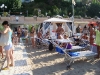 La spiaggia al ballo a gabicce mare