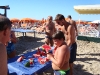 Fresco cocomero con famiglie a gabicce mare