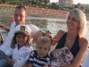 Famiglia a gabicce mare in vacanza