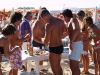 Gruppo bambini in spiaggia